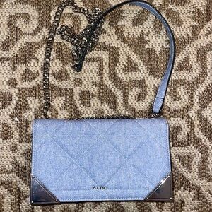 Aldo Denim Crossbody clutch